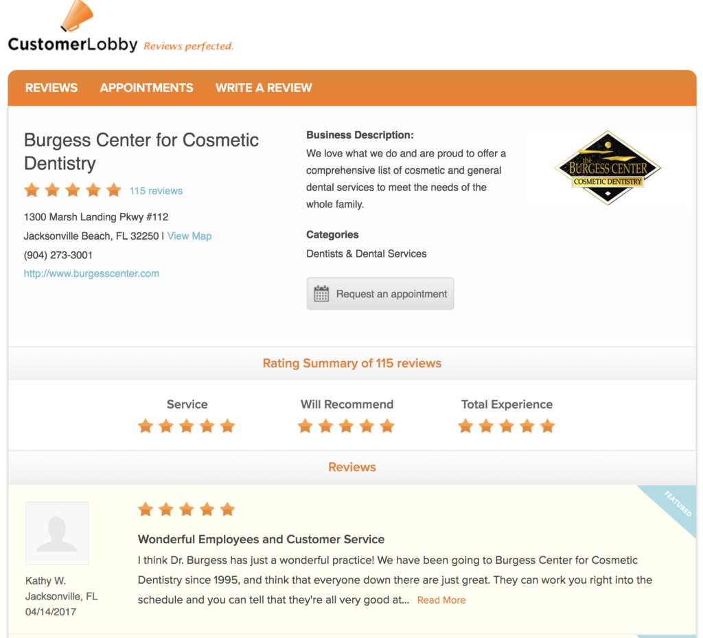 Burgess Center for Cosmetic Dentistry